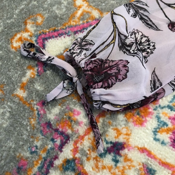 Lilac Ruffle Baby Doll Dress XS - Picture 5 of 8